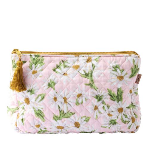 Kip&Co Sweet Daisy Quilted Cotton Toiletry Purse